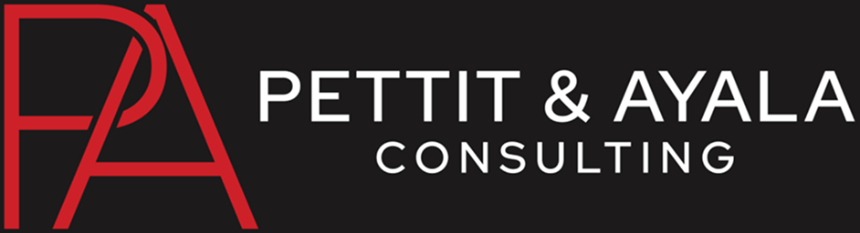 The logo for Pettit and Ayala Consulting