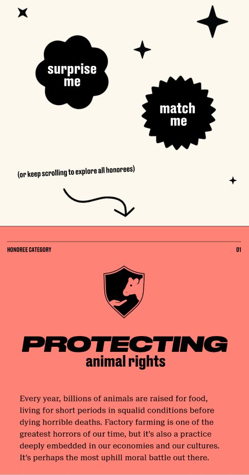 An image of the randomizer for the Vox 202 Future Perfect 50